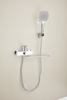 Смеситель с длинным изливом для ванны BELZ B22533 хром