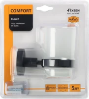 Стакан Fixsen Comfort Black FX-86006 черный Стакан Fixsen Comfort Black FX-86006 черный