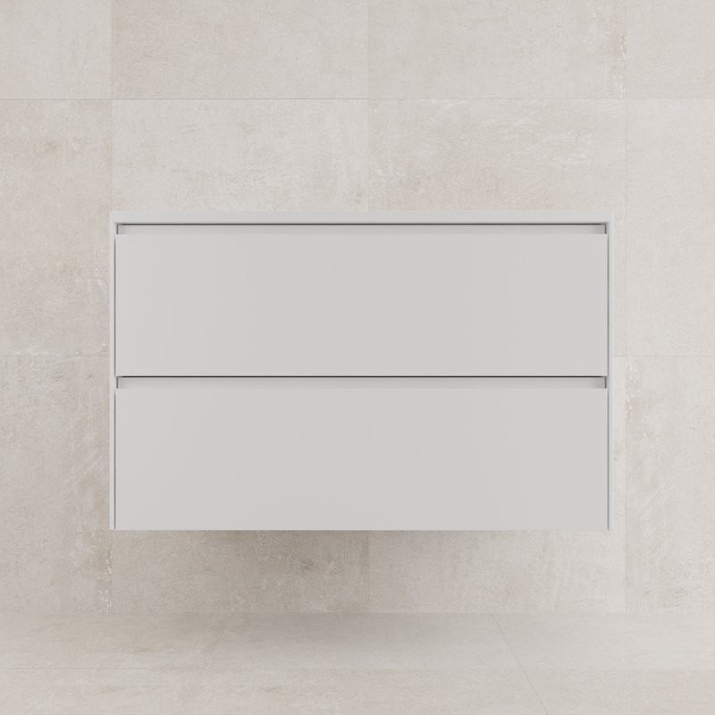 Тумба под раковину без столешницы Style Line Лима Plus 90 подвесная, эмаль, белая матовая