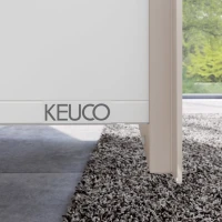 Тумба с раковиной Keuco Stageline 32864 80 см, с подсветкой, розеткой и точкой зарядки USB и USB-C, кашемир