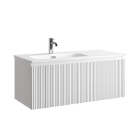 Тумба с раковиной Sancos Snob R 1.0 100, L bianco