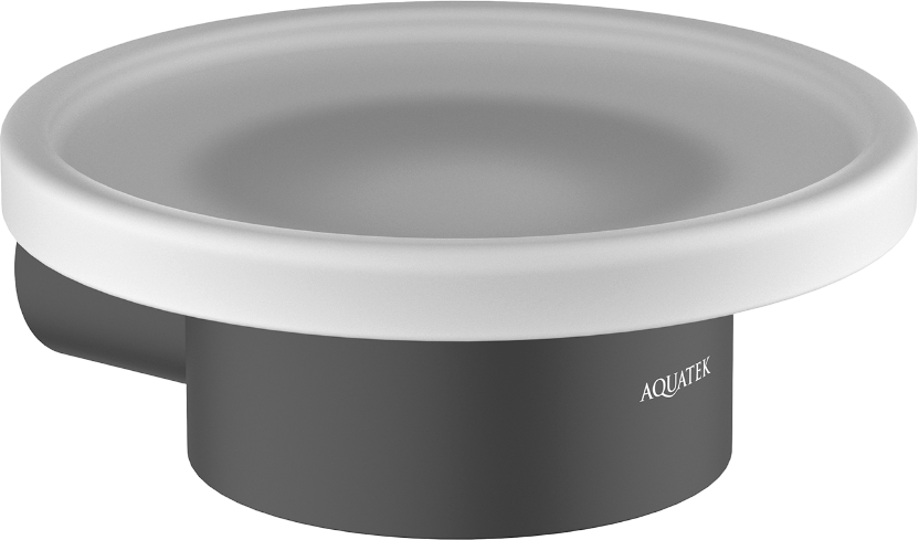 Мыльница AQUATEK Лира AQ4403MB матовый черный