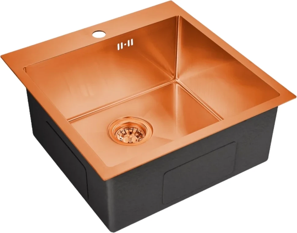 Мойка кухонная Emar PVD EMB-116 PVD Nano Coppery