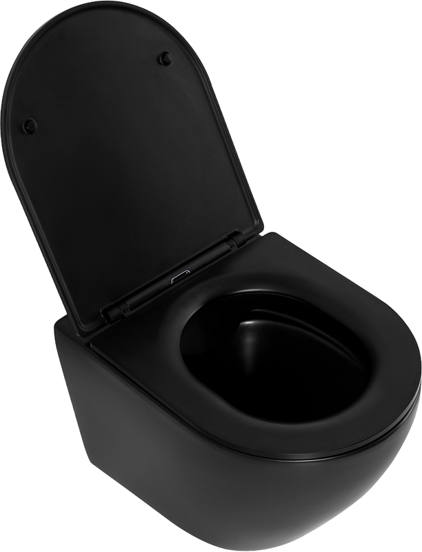 Комплект Унитаз подвесной BelBagno Olorato BB062CHR-MB крышка BB062SC-MB, безободковый, с микролифтом + Система инсталляции для унитазов BelBagno BB00