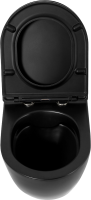 Комплект Унитаз подвесной BelBagno Olorato BB062CHR-MB крышка BB062SC-MB, безободковый, с микролифтом + Система инсталляции для унитазов BelBagno BB00