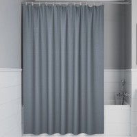 Штора для ванной IDDIS Decor DW03P18i11 180х200, серая