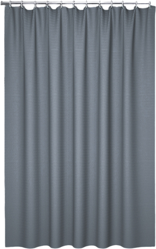 Штора для ванной IDDIS Decor DW03P18i11 180х200, серая
