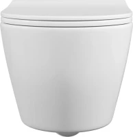 Комплект Унитаз подвесной STWORKI Ноттвиль SETK3104-2616 безободковый, с микролифтом, белый + Инсталляция Geberit Duofix UP 320 111.300.00.5 + Кнопка Sigma 01 115.770.21.5 хром + Крепления 111.815.00.1 к стене