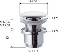 Смеситель для раковины Remer Vanity V10L