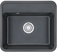Мойка кухонная Granula Standart 5601, графит