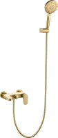Смеситель для ванны с душем Boheme Spectre 453-MG matt gold Смеситель для ванны с душем Boheme Spectre 453-MG matt gold