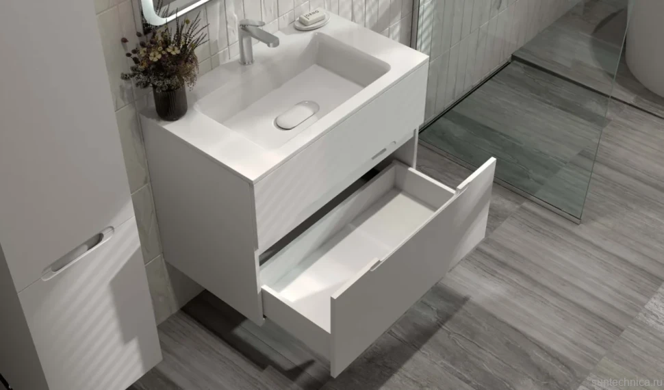 Тумба с раковиной Jorno Modul 80