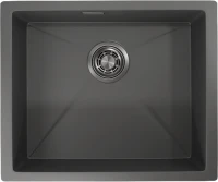 Мойка кухонная Granula 5445U, графит матовый