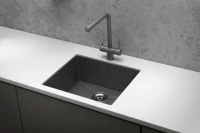 Мойка кухонная Granula 5445U, графит матовый