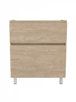 Тумба под раковину без столешницы Teymi Laina 70 напольная, светлый дуб