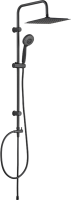 Душевая стойка Aquanet Passion AF300-70-S-B чёрная матовая