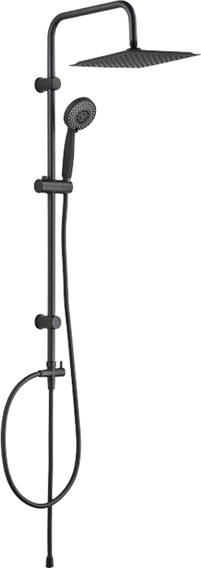 Душевая стойка Aquanet Passion AF300-70-S-B чёрная матовая