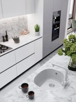 Мойка кухонная Emar Quartz EMQ-1560.P агат Мойка кухонная Emar Quartz EMQ-1560.P агат