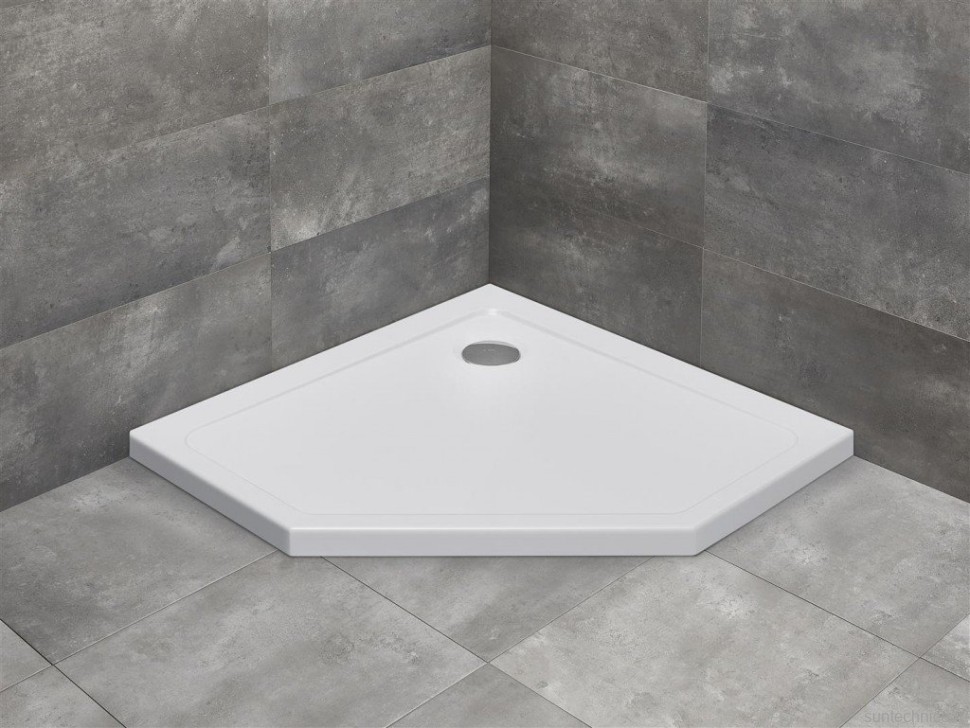 Поддон для душа Radaway Doros PT 100x100 с сифоном