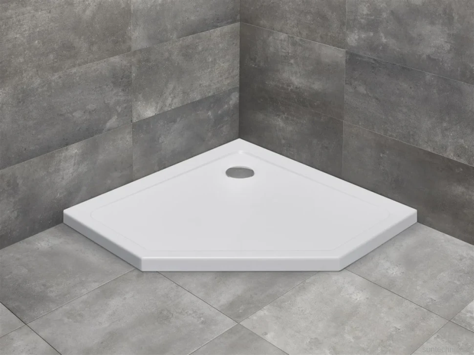 Поддон для душа Radaway Doros PT 100x100 с сифоном