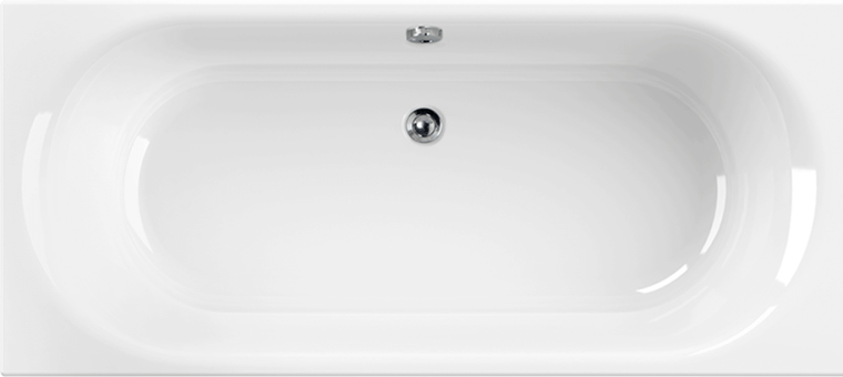 Акриловая ванна Cezares Metauro 180х80, белая
