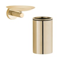 Набор Стакан Boheme Uno 10982-G + Мыльница 10973-G