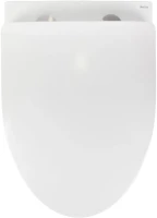 Комплект Унитаз подвесной BOND Oval F05-10 безободковый, с микролифтом + Инсталляция TECE Now 9400412 4 в 1 с кнопкой смыва