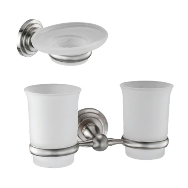 Набор Стакан Wasserkraft Ammer K-7028D + Мыльница K-7029