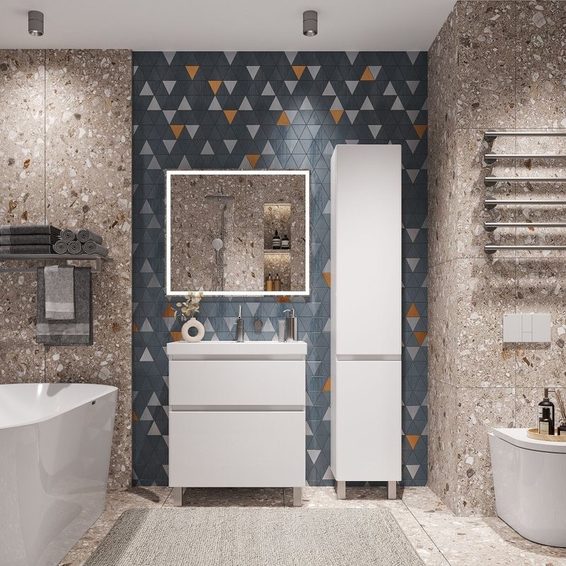 Тумба с раковиной SanStar Riana 70