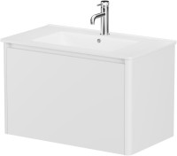 Тумба под раковину без столешницы Allen Brau Gravity 80 1 ящик, матовый белый