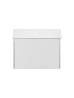Тумба под раковину без столешницы Allen Brau Gravity 80 1 ящик, матовый белый
