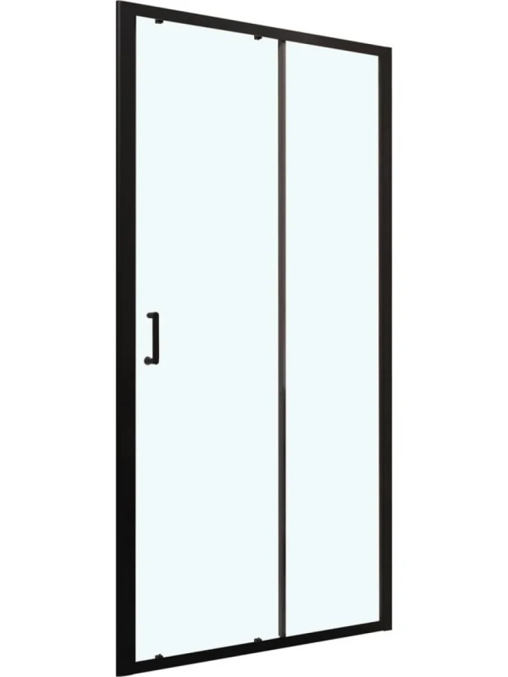 Душевой уголок RGW Passage PA-14B+100 см (178-182)х100х195, профиль черный матовый, стекло прозрачное