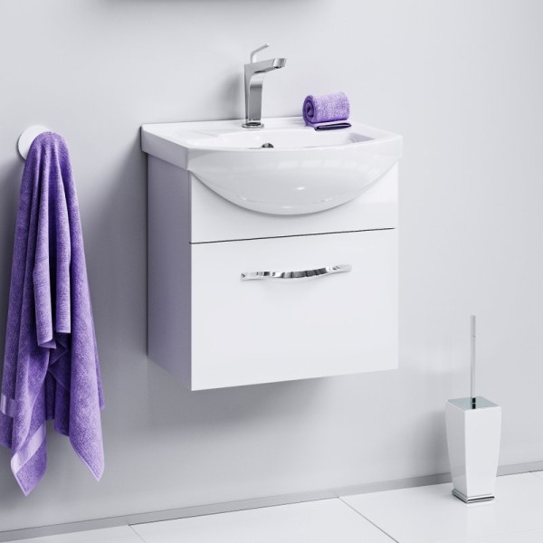 Тумба под раковину Aqwella Allegro 50 с 1 ящиком