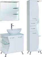 Зеркало Bellezza Рио R 70 белое