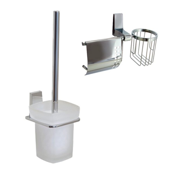 Набор Держатель Wasserkraft Lopau K-6059 с держателем освежителя воздуха + Ершик K-6027