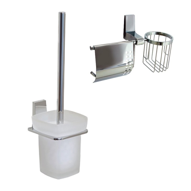 Набор Держатель Wasserkraft Lopau K-6059 с держателем освежителя воздуха + Ершик K-6027