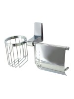 Набор Держатель Wasserkraft Lopau K-6059 с держателем освежителя воздуха + Ершик K-6027 Набор Держатель Wasserkraft Lopau K-6059 с держателем освежителя воздуха + Ершик K-6027