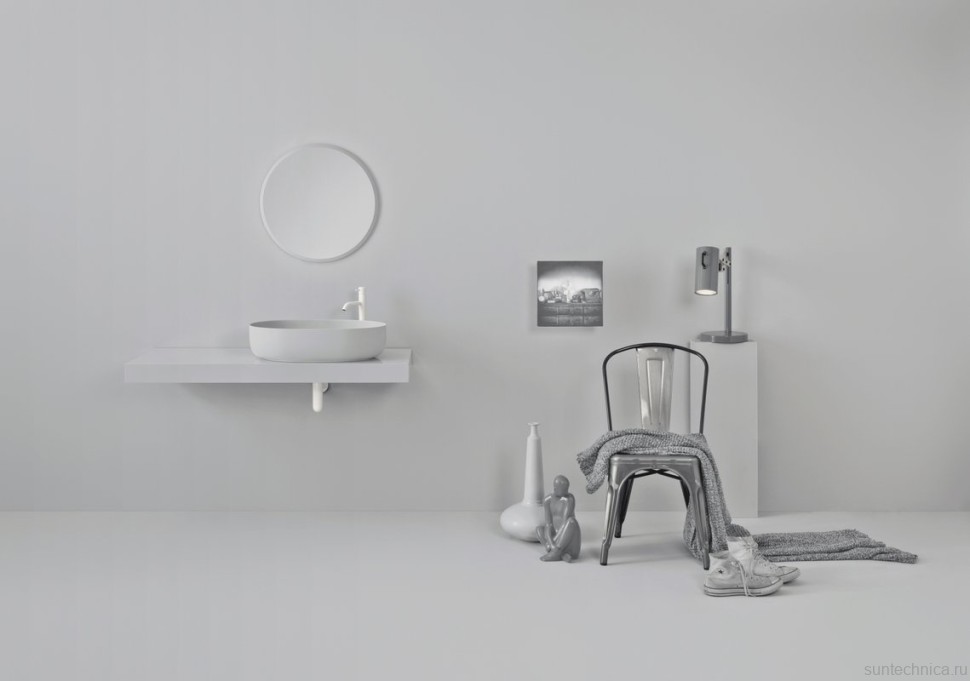 Накладная раковина Kerasan Nolita 60х40 см, белая матовая