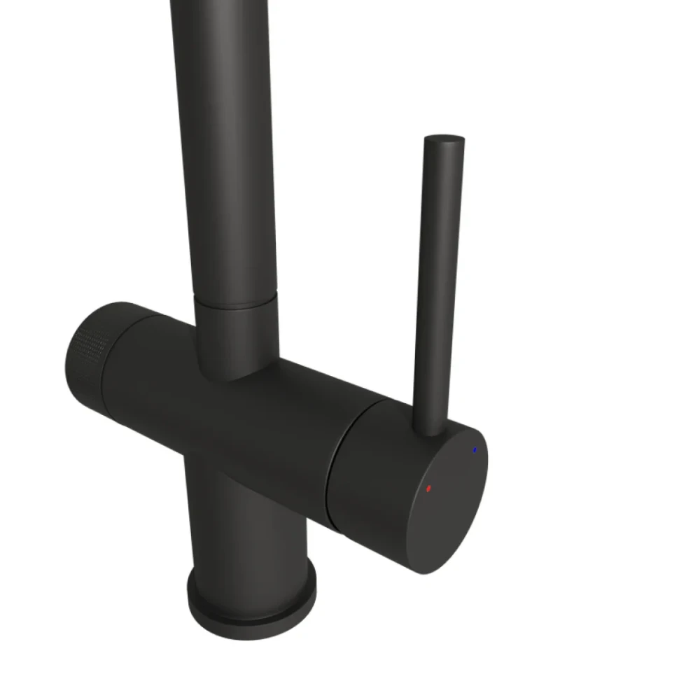 Смеситель для кухни Emar Steel ЕС - 7024 Black