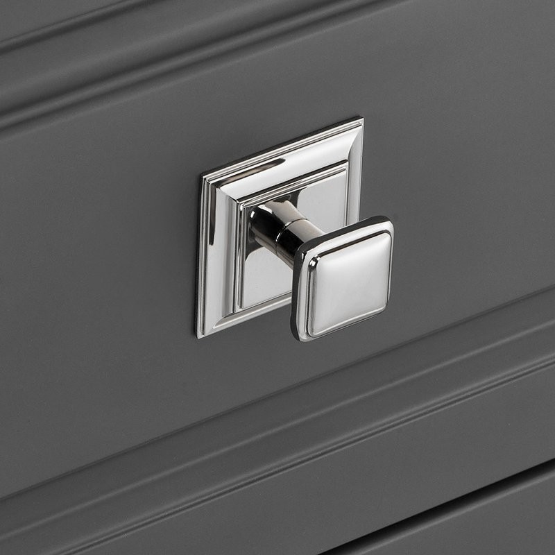 Тумба с раковиной ASB-Woodline Каталина 100 grey