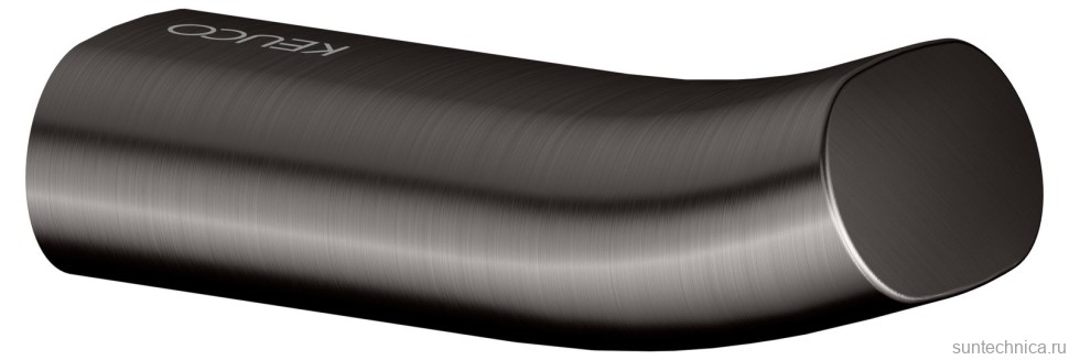 Крючок Keuco Edition 400 11514 шлифованный черный титан, на шурупах