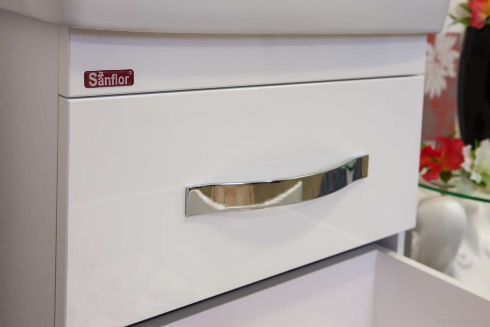 Тумба с раковиной Sanflor Одри 60, подвесная