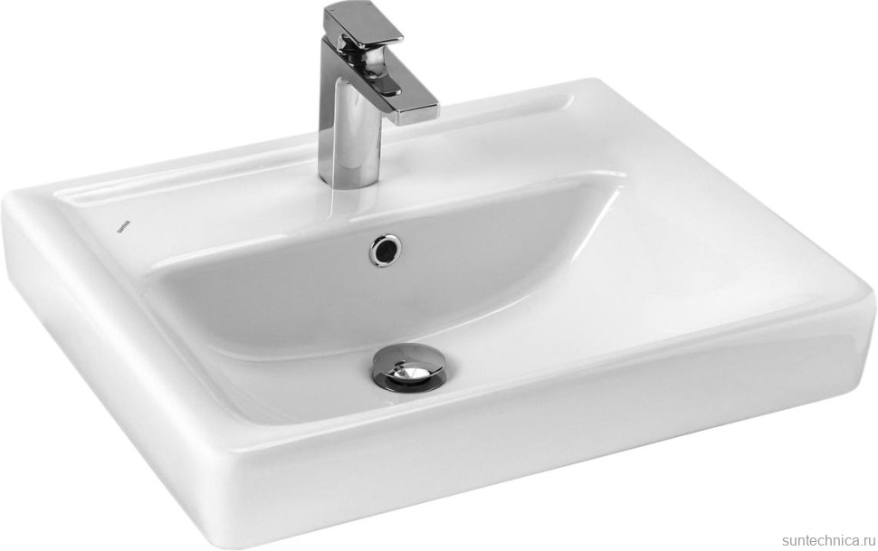 Тумба с раковиной Sanflor Одри 60, подвесная