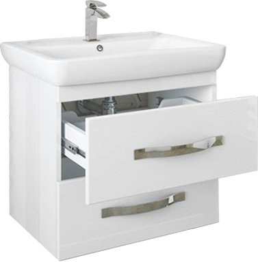 Тумба с раковиной Sanflor Одри 60, подвесная