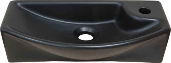 Раковина маленькая в туалет SantiLine SL-2013LMB