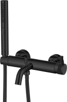 Смеситель для ванны с душем Allen Brau Priority 5.31D10-31 матовый черный