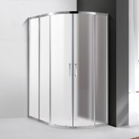 Душевой уголок Cezares Molveno RH 2 120/90 P Cr стекло punto