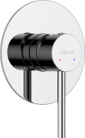 Встраиваемый смеситель для душа и ванны AQUATEK Европа AQ1366CR С ВНУТРЕННЕЙ ЧАСТЬЮ, хром