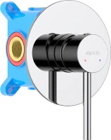 Встраиваемый смеситель для душа и ванны AQUATEK Европа AQ1366CR С ВНУТРЕННЕЙ ЧАСТЬЮ, хром Встраиваемый смеситель для душа и ванны AQUATEK Европа AQ1366CR С ВНУТРЕННЕЙ ЧАСТЬЮ, хром