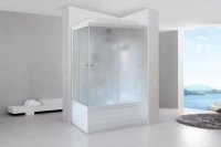 Душевая кабина Royal Bath BP RB8100BP1-M-R с высоким поддоном, с сиденьем
